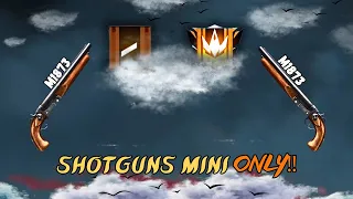 100 Pertandingan Namatin Free Fire Tapi Shotguns Mini Only