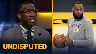 LeBron has to be wise about injury to not jeopardize Lakers' postseason — Shannon | NBA | UNDISPUTED