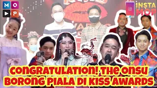 INSTAMOP | Congratulation! The Onsu Borong Piala Di Kiss Awards 2022