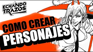 Como crear personajes más interesantes para tu cómic o manga / Dibujo a Denji y Power