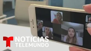 Cómo es para los jóvenes vivir con el internet en tiempos del COVID-19 | Noticias Telemundo