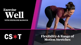 Improve flexibility, range of motion by stretching inner thighs | Exercise Well w/ Stephanie Mansour