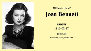 Joan Bennett Movies list Joan Bennett| Filmography of Joan Bennett