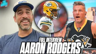 Aaron Rodgers Tells Packers Fans To Believe In Jordan Love & Jets Rallying Behind Hackett | PMS