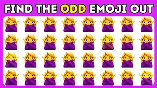 13 puzzles for GENIUS | Find the ODD One Out | Emoji Challenge #002 | Emoji Edition 😈 | Citi Quiz