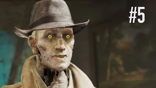 FALLOUT 4 Gameplay Walkthrough Part 5 - Rescue Nick Valentine From the Mafia