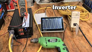 CNSWIPOWER 2000 Watt Pure Sine Wave Inverter vs Honda EU2000 Inverter Generator | Load and Waveform