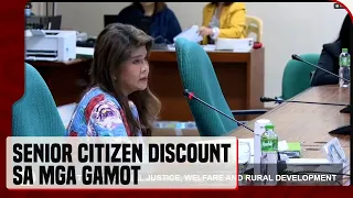 Mga gamot na sakop sa 20% discount ng mga senior citizen