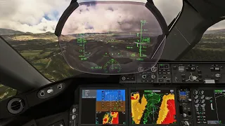 [MSFS] LAN 787 hard landing Quito, Equador (cockpit)