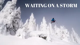 Waiting on a Storm | Ski Whitefish Montana | Whitefish, Montana