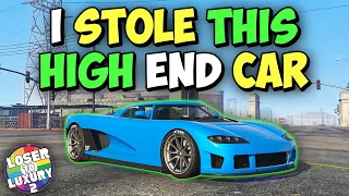 I Made Money by STEALING CARS in GTA Online | GTA Online Loser to Luxury S2 EP 33