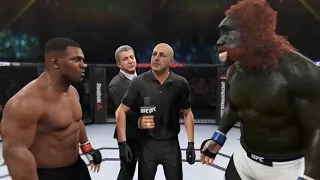 Mike Tyson vs. Swamp Bigfoot - EA Sports UFC 2
