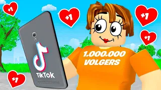 Ik Werd TIKTOKKER Op ROBLOX!