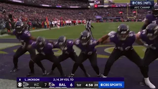 ZAY FLOWERS 30 YARD TOUCHDOWN + SWAG SURFIN CELEBRATION 🔥🤣 Ravens vs Chiefs Highlights