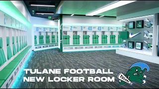 Tulane Football unveils new locker room