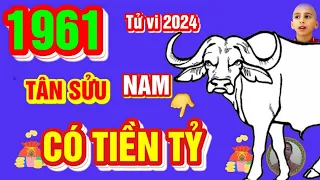 🔴 TỬ VI 2024: Tử Vi Tuổi TÂN SỬU 1961 Nam Mạng năm 2024- Cực may, Cực đỏ, PHÁT TÀI CỰC MẠNH, GIÀU TO