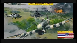 LIKE REAL WAR, THE BIGGEST TRAINING IN THE PACIFIC AMERICA VS THAILAND