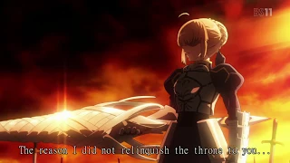 Fate Apocrypha Fight: Red Vs Blue Saber