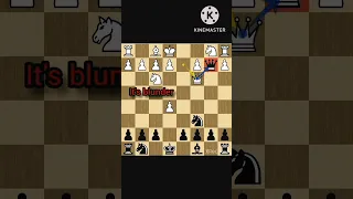 Awesome 8 Move Checkmate and Queen trap 🔥🔥.