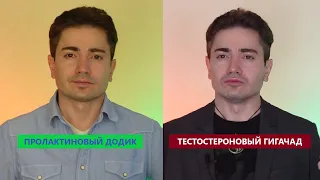 Тестостерон и Эстроген. ГОРМОНЫ Любви и Кекса. Стань Тестостероновым Гигачадом!