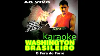 WASHINGTON BRASILEIRO ONDE EU NASCI AO VIVO KARAOKE PLAYBACK