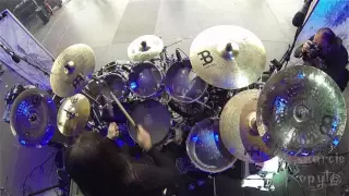 Kerim "Krimh" Lechner SEPTICFLESH@Pyramid God - Czarcie Kopyto drum cam