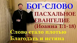 Прот. Д. Юревич. Бог-Слово: пролог Евангелия от Иоанна (Ин 1:1-18, пасхальное Евангелие)