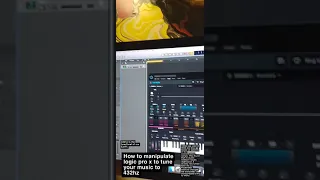 How to TUNE YOUR MUSIC to 432hz in Logic Pro X in less than a minute!