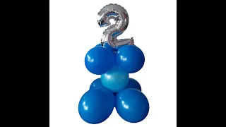 Cum se creaza o decoratiune pentru aniversare din baloane