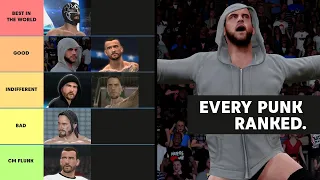 Ranking EVERY WWE Games CM Punk Model From WORST To BEST