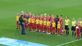 25/07/17 - Russia 0-2 Germany - Russian National Anthem (1080p HD)