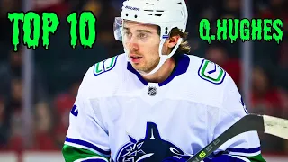 Top 10 Most INCREDIBLE Quinn Hughes Highlights