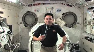 Space Station Crew Member Discusses Life in Space with Japanese Prime Minister