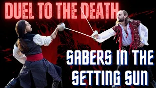 Duel to the Death: Sabers in the Setting Sun