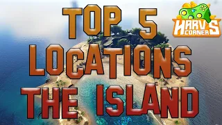 Ark Top 5 Base Locations The Island - Ark Survival Evolved