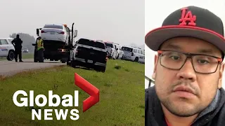 Saskatchewan stabbing suspect Myles Sanderson arrested after 4-day manhunt