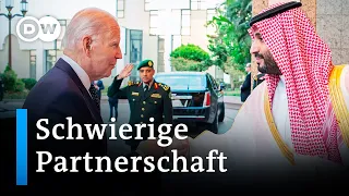 Joe Biden besucht Saudi-Arabien | DW Nachrichten