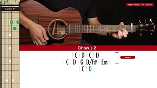 Night Changes Guitar Cover One Direction 🎸|Tabs + Chords|