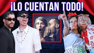 Bad Bunny y Peso Pluma | CONFIESAN TODO Gelliset Valdes y Yerlin Perez actrices cubanas Las Guajiras