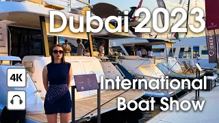 Dubai 🇦🇪 Dubai International Boat Show 2023 [ 4K ] Walking tour