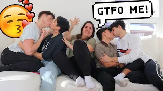 Kissing In Front Of Our Best Friend *Gay Couple Prank*