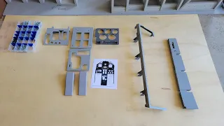 F/A-18 Open Hornet 3D Printed Parts overview