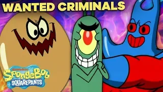 Bikini Bottom's Most Wanted Criminals 🚨 SpongeBob