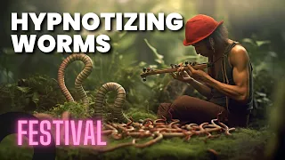 WORM-CHARMING: Unforgettable Experience for Kids and Bizarre Sport that Gathers Massive Festivals
