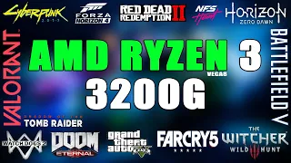 AMD RYZEN 3 3200G Tested in 13 Games in 2021 || Vega 8 || 8GB RAM ||  REAPER GAMING YT