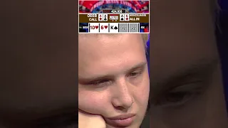 Pocket Aces Cracked in the Most Brutal Way at the World Series of Poker!