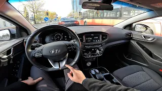 2019 Hyundai Ioniq Electric EV 120HP - POV Test Drive 🎧 Binaural / Stereo
