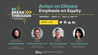 #RFBreakthrough | Action on Climate, Emphasis on Equity