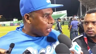 José Offerman habla luego de poner la serie 3-1 frente a las Estrellas