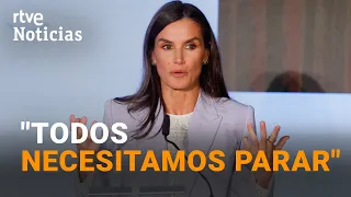 La REINA LETIZIA DENUNCIA la FALTA de PSICÓLOGOS y PSIQUIATRAS en ESPAÑA | RTVE Noticias